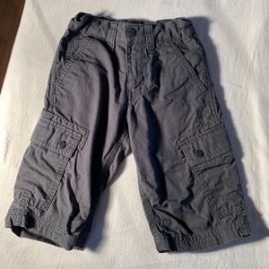 old navy gray cargo shorts